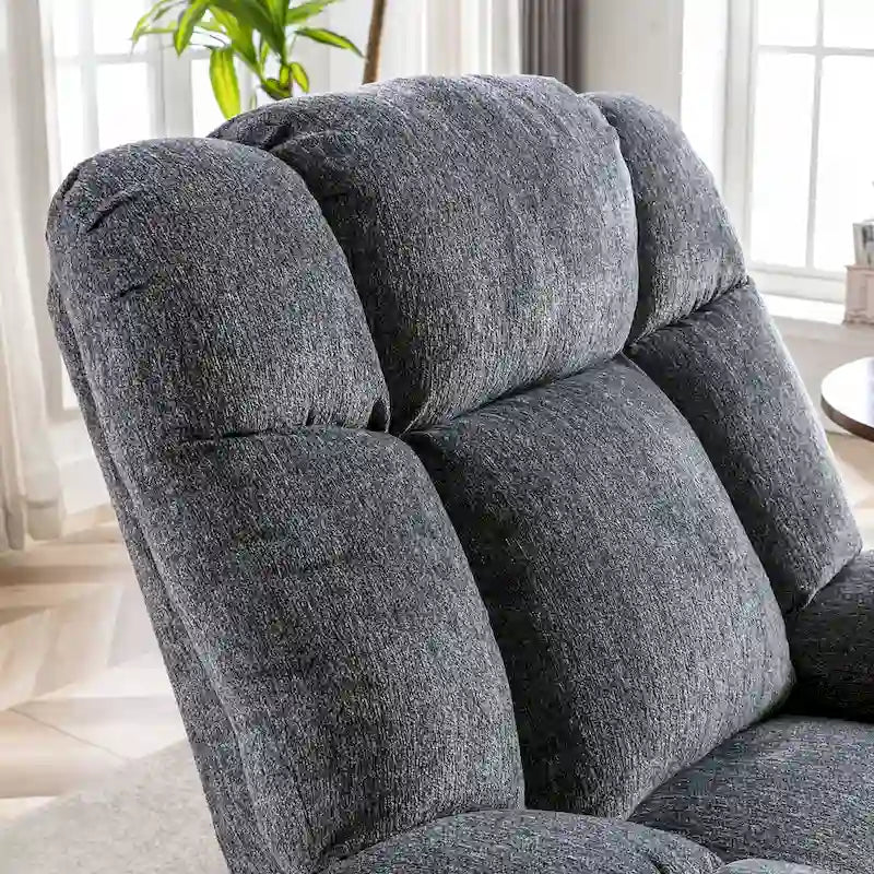 Poltrona Reclinabile Standard in Ciniglia Chenille Power