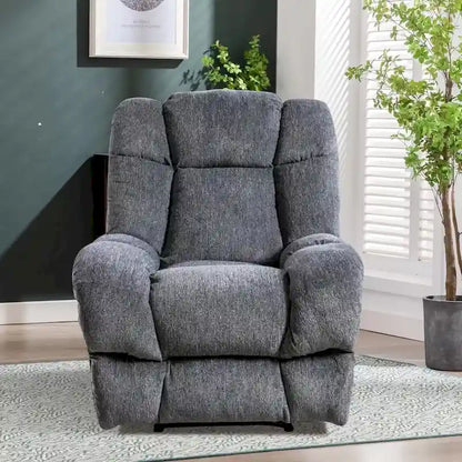 Poltrona Reclinabile Standard in Ciniglia Chenille Power