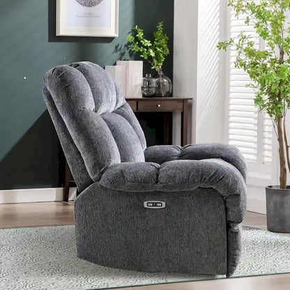 Poltrona Reclinabile Standard in Ciniglia Chenille Power