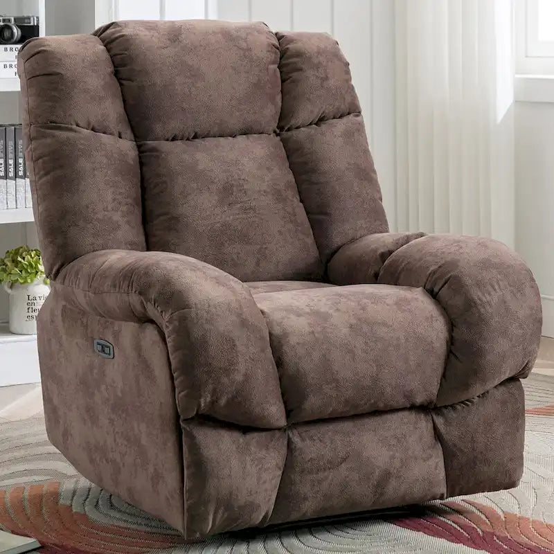 Poltrona Reclinabile Standard in Ciniglia Chenille Power