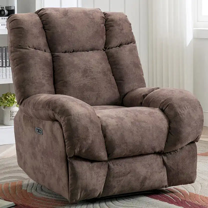 Poltrona Reclinabile Standard in Ciniglia Chenille Power