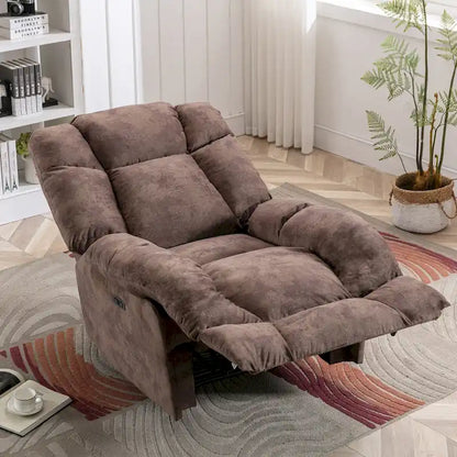 Poltrona Reclinabile Standard in Ciniglia Chenille Power
