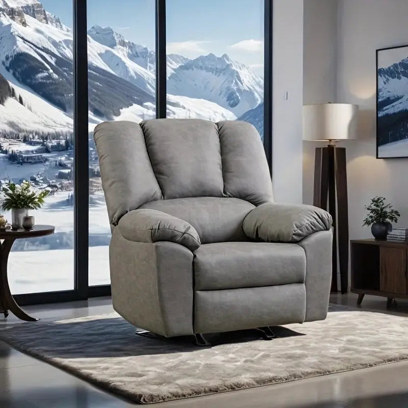 Poltrona Reclinabile Standard in Ciniglia Chenille Power
