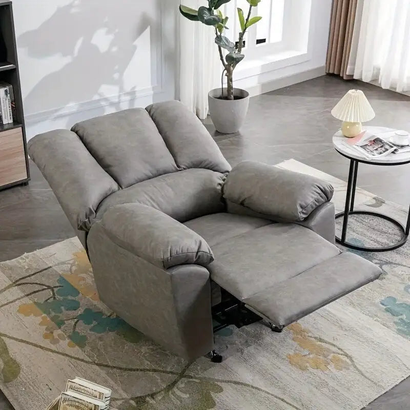 Poltrona Reclinabile Standard in Ciniglia Chenille Power