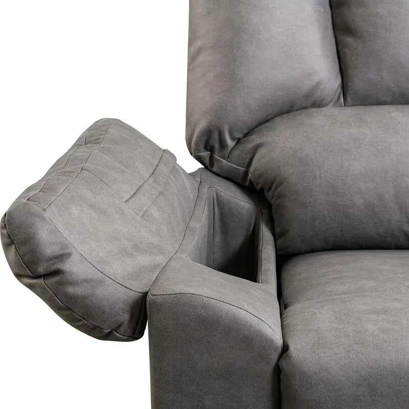 Poltrona Reclinabile Standard in Ciniglia Chenille Power
