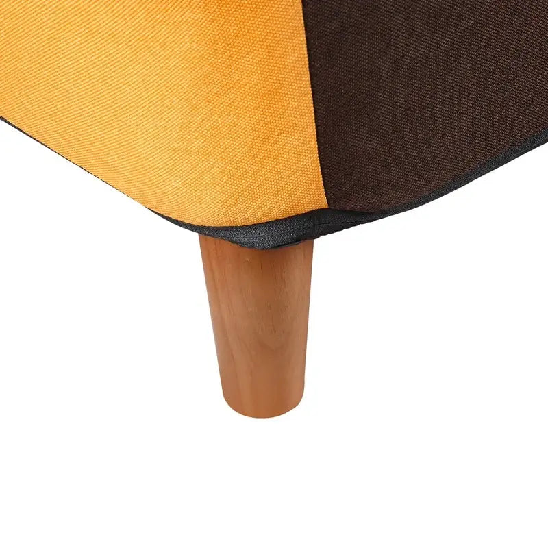 Colorful Antique Sofa, Loveseat, Solid Wood Legs