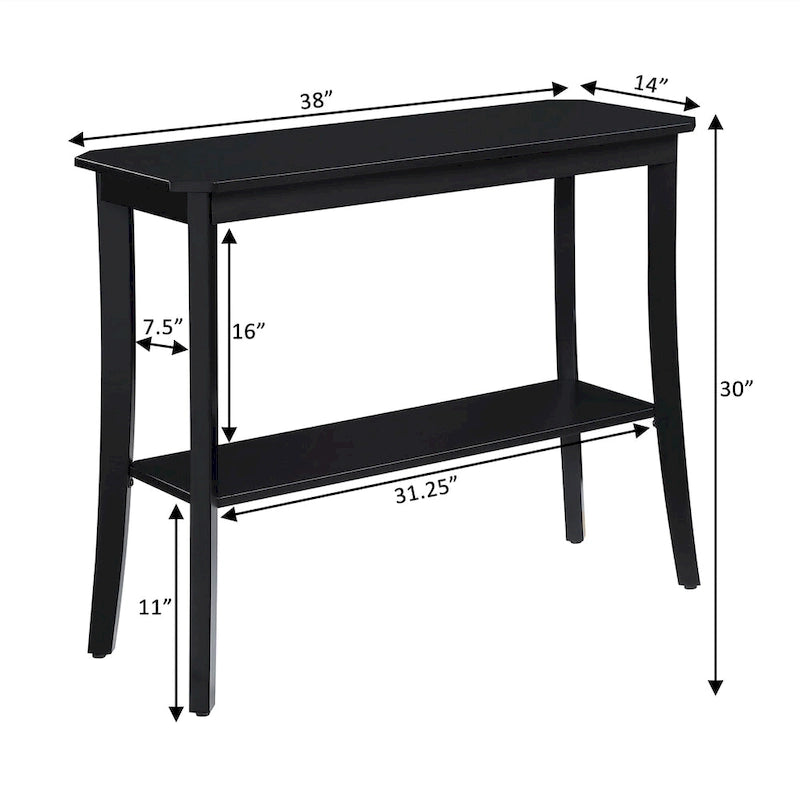 Convenience Concepts Designs2Go Baja Console Table with Shelf