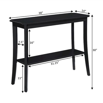 Convenience Concepts Designs2Go Baja Console Table with Shelf