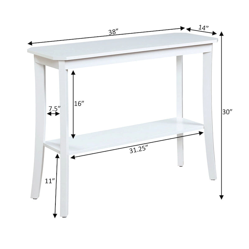 Convenience Concepts Designs2Go Baja Console Table with Shelf