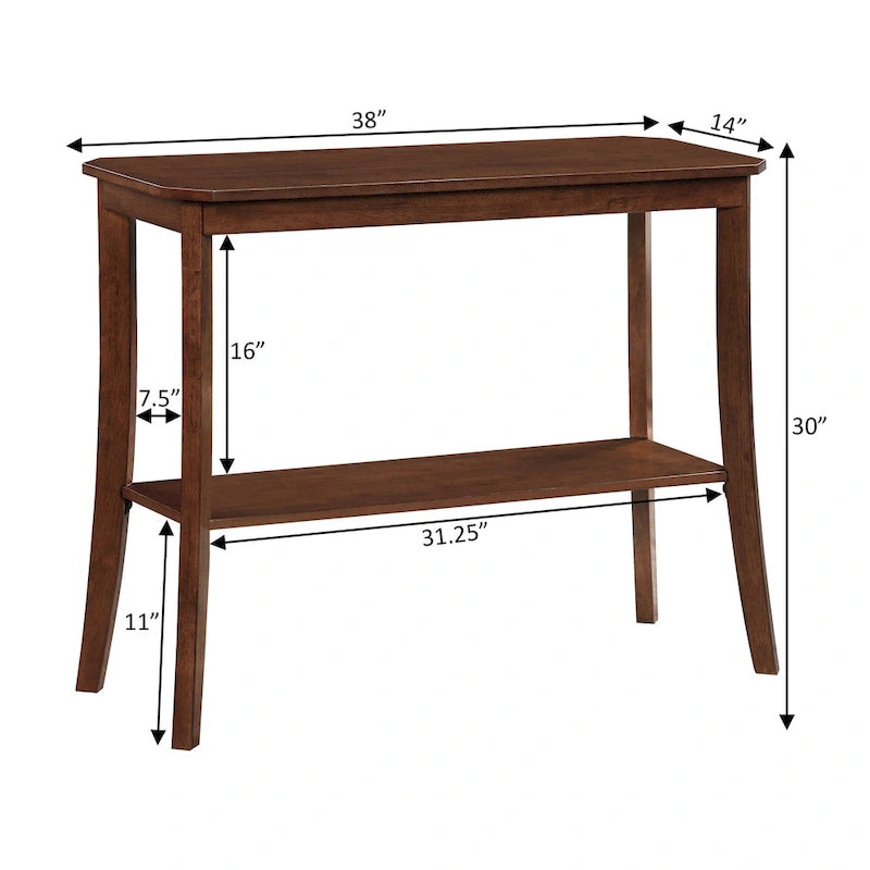 Convenience Concepts Designs2Go Baja Console Table with Shelf