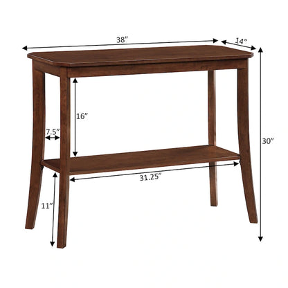 Convenience Concepts Designs2Go Baja Console Table with Shelf