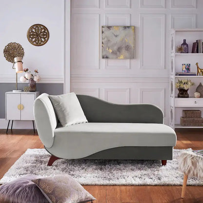 Aideen 2-tone Storage Chaise by iNSPIRE Q Modern