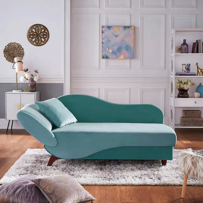 Aideen 2-tone Storage Chaise by iNSPIRE Q Modern