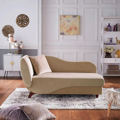 Aideen 2-tone Storage Chaise by iNSPIRE Q Modern