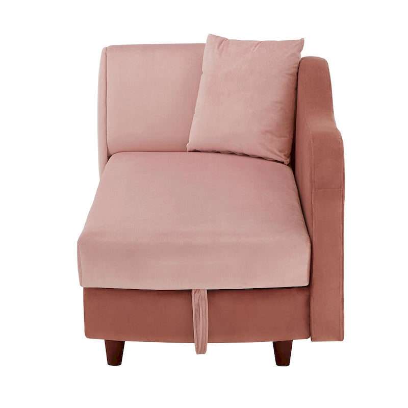 Aideen 2-tone Storage Chaise by iNSPIRE Q Modern