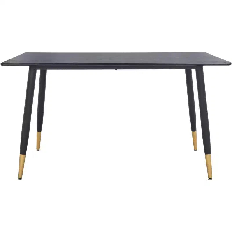 Acre Dining Table - DTB5800A - Black/Gold - Safavieh