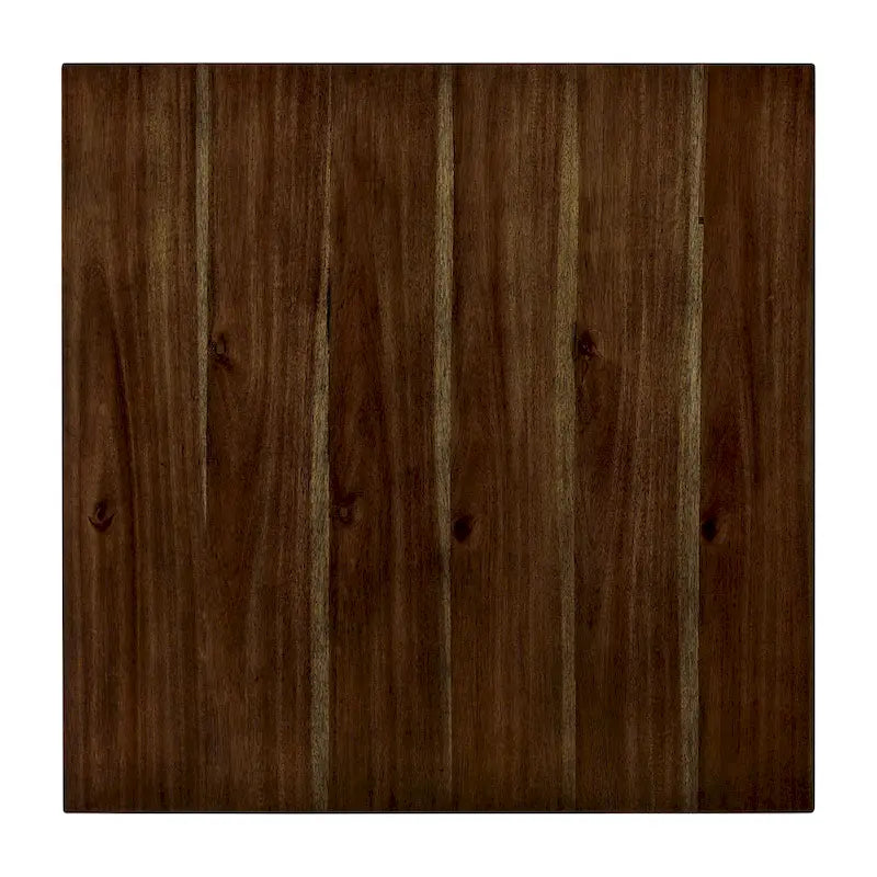 Oma Transitional Walnut Solid Wood 5-Piece Dining Table Set by Furniture of America