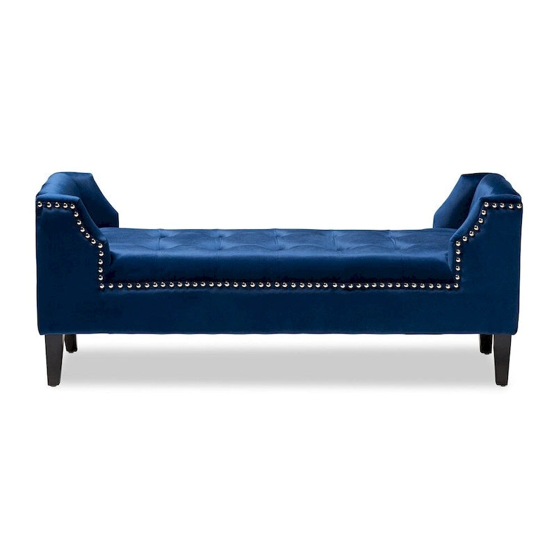 Modern and Contemporary Velvet Bench