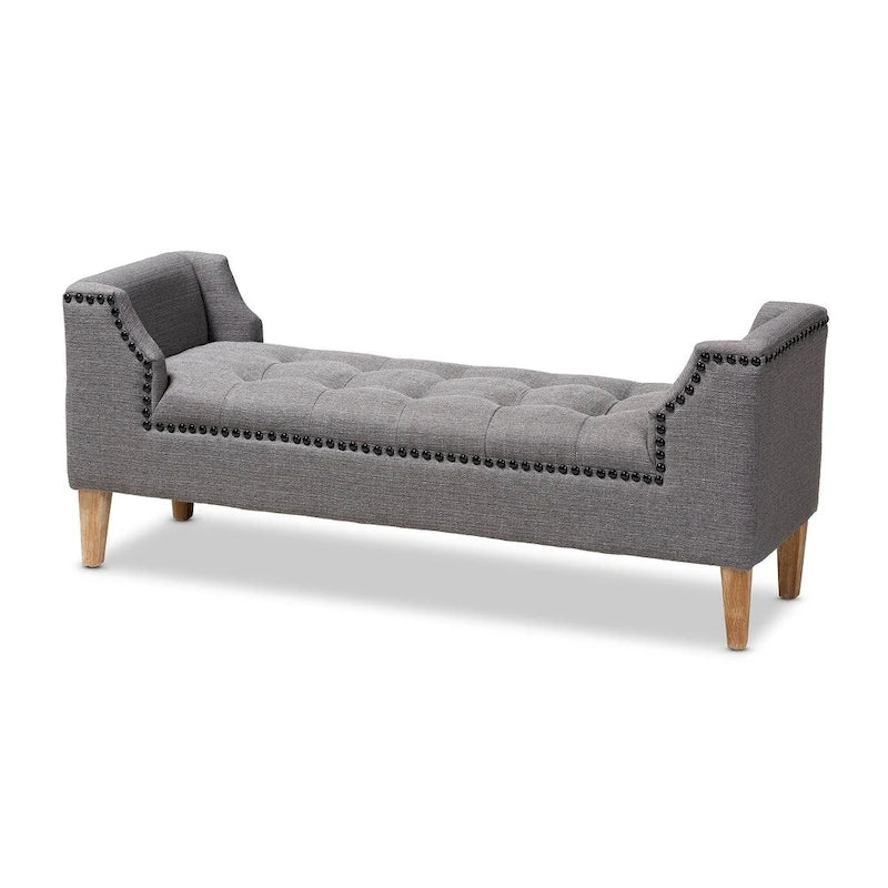 Modern and Contemporary Velvet Bench