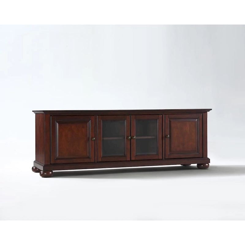 Crosley Alexandria 60-inch Low-profile Vintage Mahogany TV Stand