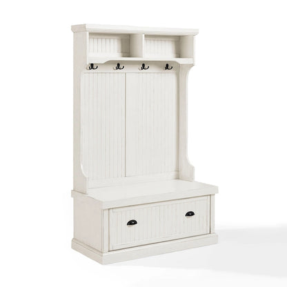Appendiabiti da ingresso Crosley Seaside anticato bianco