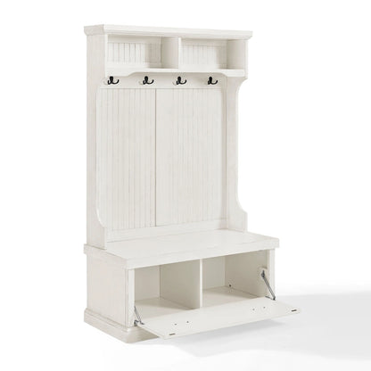 Appendiabiti da ingresso Crosley Seaside anticato bianco