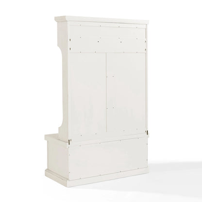 Appendiabiti da ingresso Crosley Seaside anticato bianco