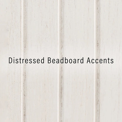 Appendiabiti da ingresso Crosley Seaside anticato bianco