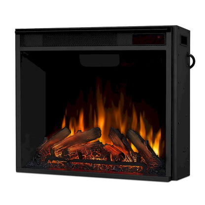 Frederick 72  Electric TV Stand Fireplace in Chestnut Oak by Real Flame - 72L x 15.5W x 30.1H