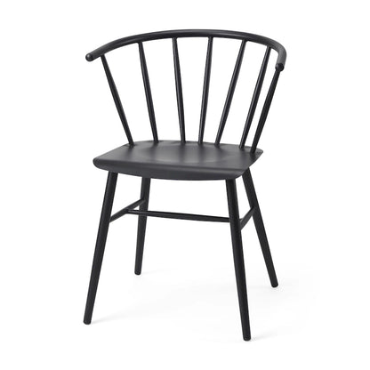 Colin Black Metal Dining Chair - 21.2 W x 21.2 D x 30.3 H