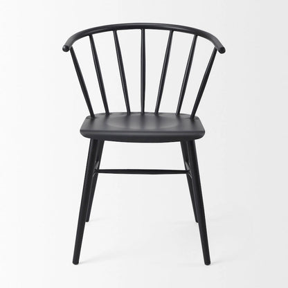 Colin Black Metal Dining Chair - 21.2 W x 21.2 D x 30.3 H