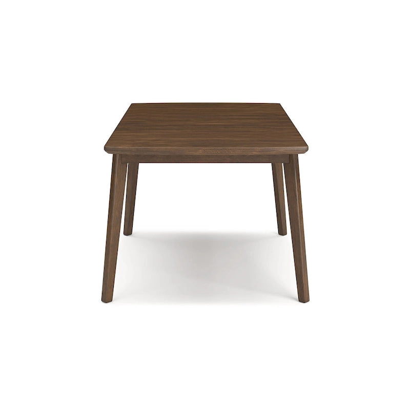 Signature Design by Ashley Lyncott Tavolo da pranzo rettangolare marrone con prolunga a farfalla - 36 L x 48/64 P x 30 A