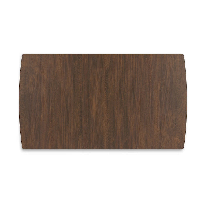 Signature Design by Ashley Lyncott Tavolo da pranzo rettangolare marrone con prolunga a farfalla - 36 L x 48/64 P x 30 A