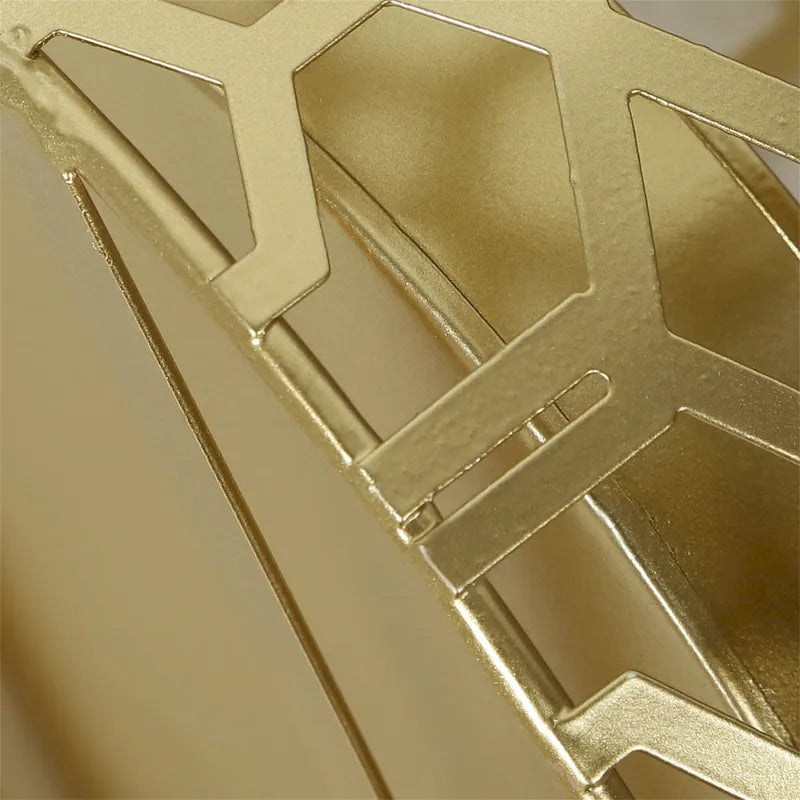 Adeco Multipurpose End Table Metal Shelf Holder Organizer Entrance Umbrella Stand - 9. 25  x 9. 25  x 18. 78