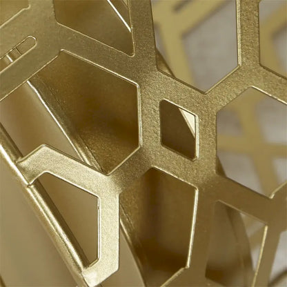 Adeco Multipurpose End Table Metal Shelf Holder Organizer Entrance Umbrella Stand - 9. 25  x 9. 25  x 18. 78