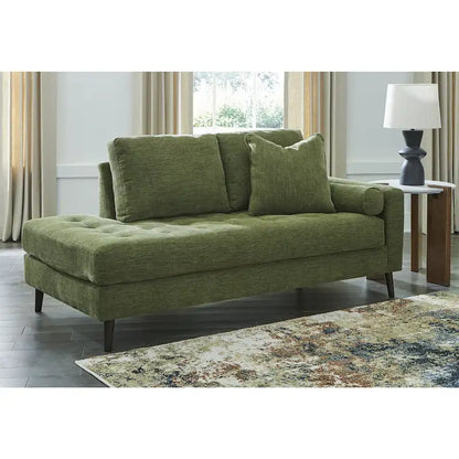 Signature Design by Ashley Bixler Olive Right-Arm Facing Corner Chaise - 37  W x 75  D x 37  H