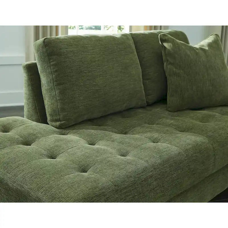 Signature Design by Ashley Bixler Olive Right-Arm Facing Corner Chaise - 37  W x 75  D x 37  H