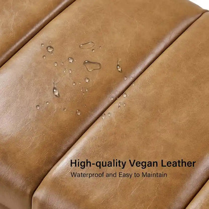 Laurens Modern 52.5  Channel Tufted Bench with Mental Legs by HULALA HOME