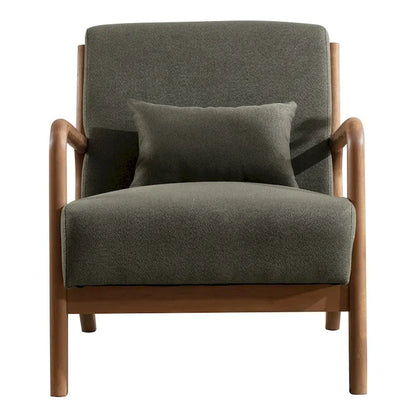 Ebello Modern Solid wood Accent Chair