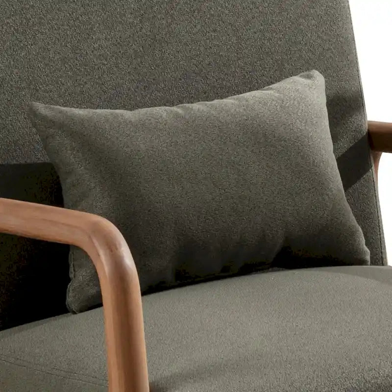 Ebello Modern Solid wood Accent Chair