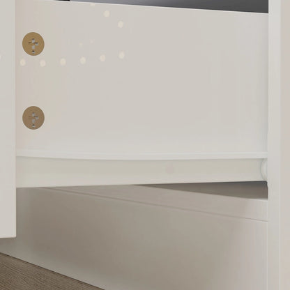 Glossy Entertainment Center TV Media Center Wall Storage Cabinet - 94.5 X78.7