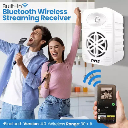 Sistema di Altoparlanti Bluetooth da Esterno Impermeabile Pyle da 300W - PDWRBT46WT