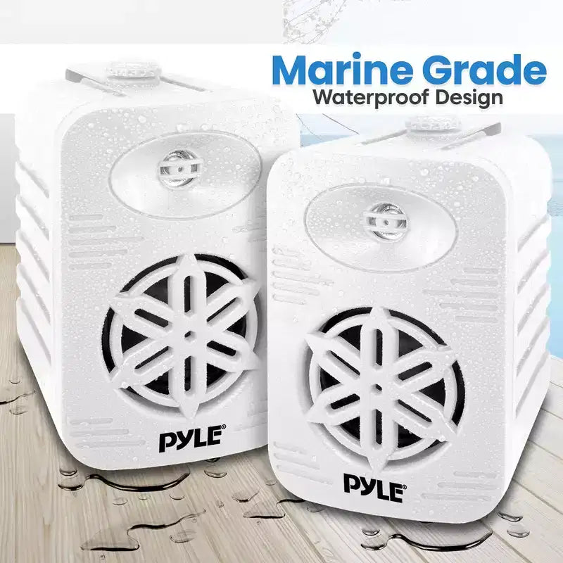 Sistema di Altoparlanti Bluetooth da Esterno Impermeabile Pyle da 300W - PDWRBT46WT