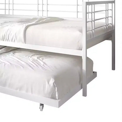 ChaletPosh Metal Daybed With Trundle