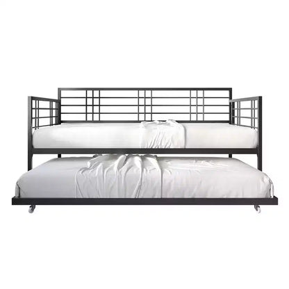 ChaletPosh Metal Daybed With Trundle
