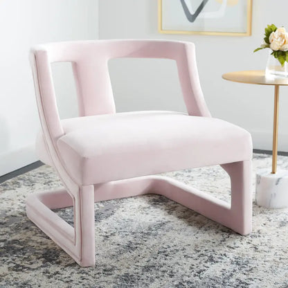 SAFAVIEH Emelie Accent Chair - 27  W x 27  D x 27  H - 26Wx27Dx27H