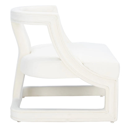 SAFAVIEH Emelie Accent Chair - 27  W x 27  D x 27  H - 26Wx27Dx27H