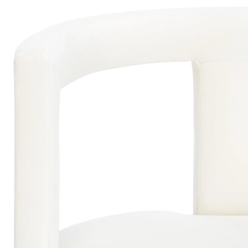 SAFAVIEH Emelie Accent Chair - 27  W x 27  D x 27  H - 26Wx27Dx27H