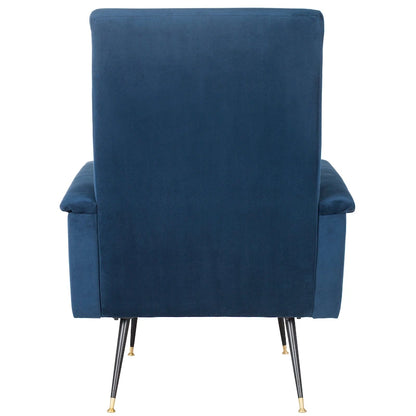SAFAVIEH Senja Mid-Century Modern Retro Club Chair - 27.5  x 34.8  x 37  - 28Wx35Dx37H