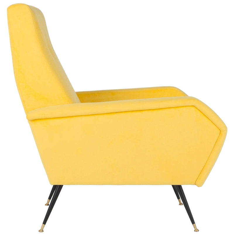 SAFAVIEH Senja Mid-Century Modern Retro Club Chair - 27.5  x 34.8  x 37  - 28Wx35Dx37H
